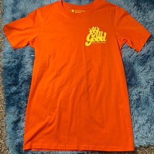 Dutch bros orange short sleeve t-shirt